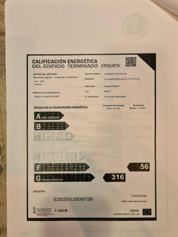 Ferienwohnung Bonito Piso En Sagunto Exterior foto